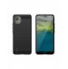 Carbon Case silikonfodral till Nokia C110 - svart