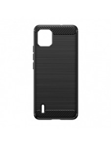 Carbon Case silikonfodral till Nokia C110 - svart