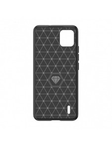 Carbon Case silikonfodral till Nokia C110 - svart