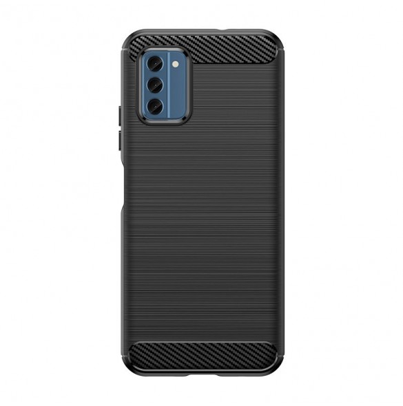 Carbon Case silikonfodral till Nokia C300 - svart