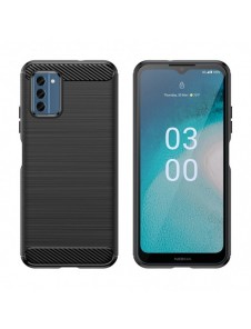 Carbon Case silikonfodral till Nokia C300 - svart