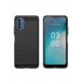 Carbon Case silikonfodral till Nokia C300 - svart