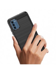 Carbon Case silikonfodral till Nokia C300 - svart