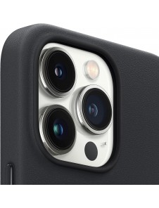 MM1R3ZM/A Apple Leather Magsafe Cover for iPhone 13 Pro Max Midnight