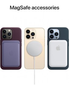 MM1R3ZM/A Apple Leather Magsafe Cover for iPhone 13 Pro Max Midnight