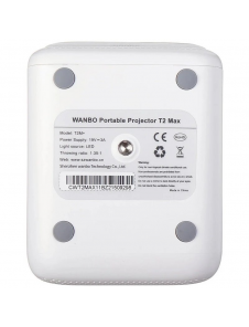 WANBO T2 Max LED-projektor Vit