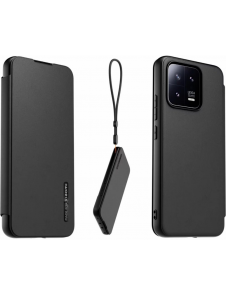 Gjord för Xiaomi bokfodral med halsband för Xiaomi 13 Black