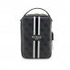Guess PU 4G Printed Stripes Travel Universalväska Svart