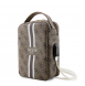 Guess PU 4G Printed Stripes Travel Universal Bag Brun