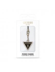 Guess - Triangle Diamant Metall Charm Med Rhinestenes