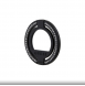 Guess - Magsafe Ringställ Med Präggad Logo Och Rhinestenes - Svart