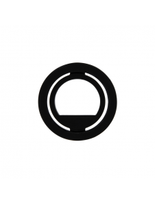 Guess - Magsafe Ringställ Med Präggad Logo Och Rhinestenes - Svart