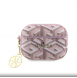 Airpods Pro 2 Guess - Airpods-fodral Pu G Kub Och Guld Metalllogo Classic Med Charm - Rosa
