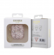 Airpods 1/2 Guess - Airpods-fodral Pu G Kub Och Guld Metalllogo Klassisk Med Charm - Rosa