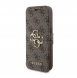 Iphone 15 Pro Guess - Pu Läder 4g Folio Fodral Big Metal Logo - Brunt