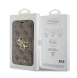 Iphone 15 Guess - Pu Läder 4g Foliofodral Big Metal Logo - Brunt