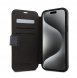Iphone 15 Plus Guess - Pu Läder 4g Folio Fodral Big Metal Logo - Grå