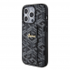 Iphone 15 Pro Max Guess - Grip Ställfodral Pu Gcube Metal Script Logo - Svart
