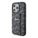 Iphone 15 Pro Guess - Grip Ställfodral Pu Gcube Metal Script Logo - Svart