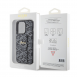 Iphone 15 Pro Guess - Grip Ställfodral Pu Gcube Metal Script Logo - Svart