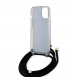 Iphone 15 Guess - Iml 4g Tryckt Crossbody Cord Cord - Svart