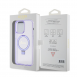 Iphone 15 Pro Max Guess - Iml Ringställ Funktion Magsafe-fodral Med Glitter - Lila