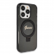 Iphone 15 Pro Max Guess - Iml Ringställfunktion Magsafe-fodral Med Glitter - Svart