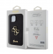 Iphone 13 Guess - Pu-fodral Fast Glitter Med Stor 4g Metalllogo - Svart