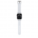 Karl - Apple Watch Strap Gummi Nft K Huvudlogo - Vit-38/40mm