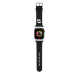 Karl - Apple Watch Strap Gummi Nft K Huvudlogo - Svart-42/44mm