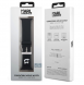 Karl - Apple Watch Strap Gummi Nft Choupette Huvudlogo - Svart-42/44mm