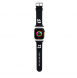 Karl - Apple Watch Strap Gummi Nft Logologor För Karl Och Choupette-huvud - Svart-38/40mm