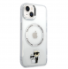 Iphone 15 Plus Karl - Magsafe - Iml Metal Outline Nft Karl & Choupette - Transparent