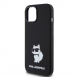 Iphone 15 Karl - Liquid Silikone Choupette Nft - Svart