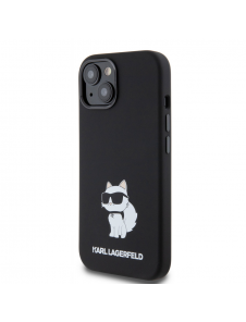 Iphone 15 Karl - Liquid Silikone Choupette Nft - Svart