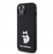 Iphone 15 Karl - Liquid Silikone Choupette Nft - Svart
