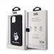 Iphone 15 Karl - Liquid Silikone Choupette Nft - Svart