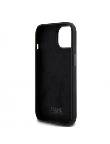Iphone 15 Karl - Liquid Silikone Choupette Nft - Svart