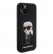 Iphone 15 Plus Karl - Liquid Silikonecase Ikonik Nft - Svart