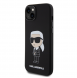 Iphone 15 Plus Karl - Liquid Silikonecase Ikonik Nft - Svart