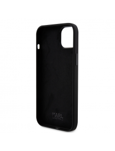 Iphone 15 Plus Karl - Liquid Silikonecase Ikonik Nft - Svart