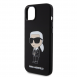 Iphone 15 Plus Karl - Liquid Silikonecase Ikonik Nft - Svart