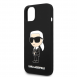 Iphone 15 Karl - Liquid Silikone Case Ikonik Nft - Svart
