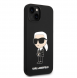 Iphone 15 Karl - Liquid Silikone Case Ikonik Nft - Svart