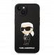 Iphone 15 Karl - Liquid Silikone Case Ikonik Nft - Svart