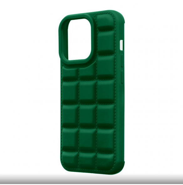 OBAL:ME Blockfodral för Apple iPhone 15 Pro Grön