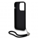 Karl Lagerfeld Paljetter Vändbart Fodral för iPhone 15 Pro Max Svart/Silver