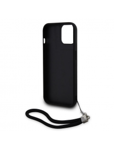 Karl Lagerfeld Paljetter Vändbart Fodral till iPhone 15 Svart/Silver
