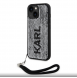 Karl Lagerfeld Paljetter Vändbart Fodral till iPhone 14 Svart/Silver