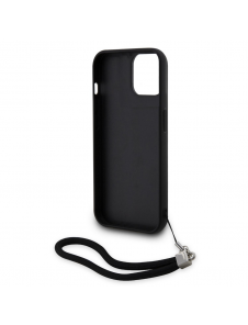 Karl Lagerfeld Paljetter Vändbart Fodral till iPhone 13 Svart/Silver